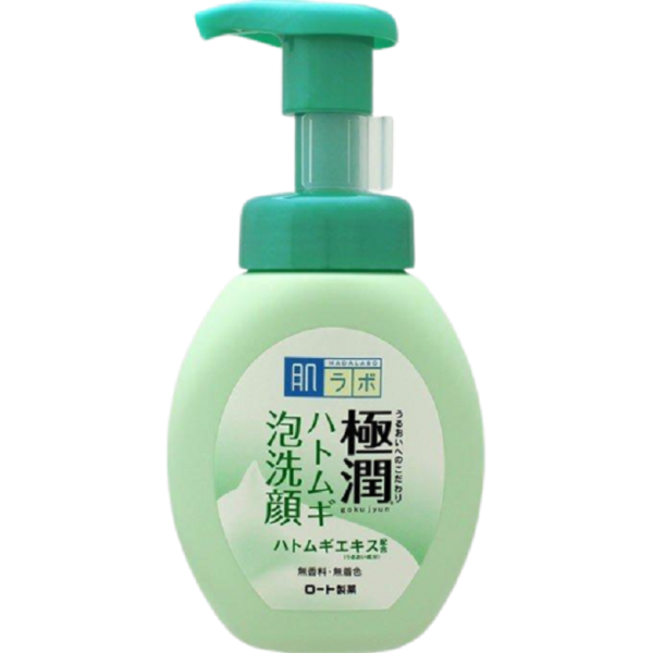 Hada Labo Gokujyun Pore Cleaning Adlay Foaming Face Wash | 160ml